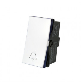 Modulo Interruptor Pulsador de Campainha - Pial Plus + Branco